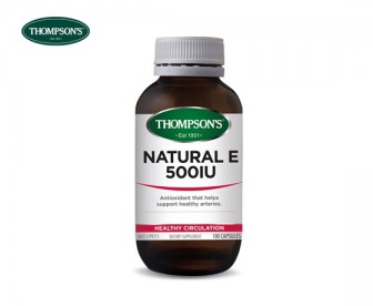 Thompson's 汤普森 天然维生素E 500IU 100粒 Thompson's 汤普森 天然维生素E 500IU 100粒